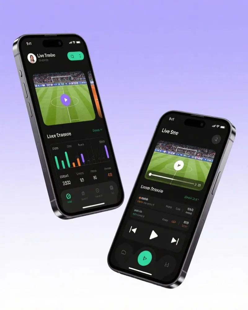 咪咕体育 App 界面展示